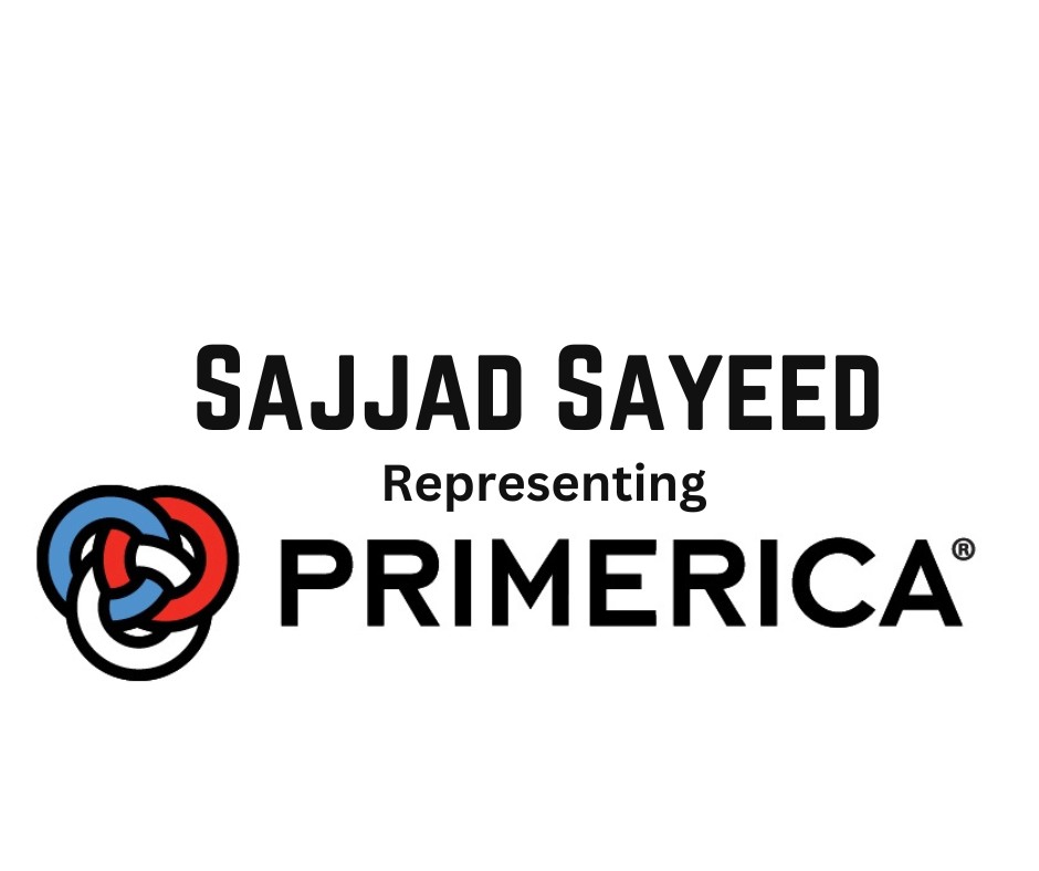 Sajjad Sayeed Representing Primerica logo