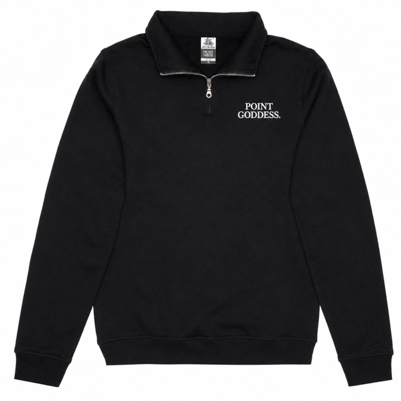 Qtr Zip Crewneck